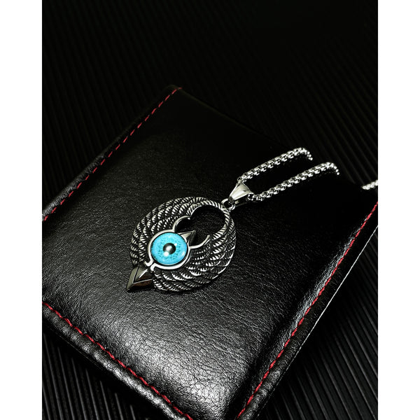 Men's Fashion Hip Hop Wing Eay Pendant Necklace-Mens Pendant Necklace-SunnyHouse Jewelry