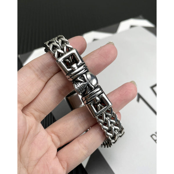 Men's Fashion Hiphop Skull Bracelet-Mens Bracelet-SunnyHouse Jewelry