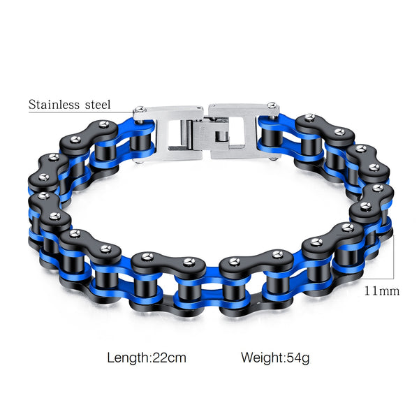 Men's Fashion Harley Bike Bracelet-Mens Bracelet-SunnyHouse Jewelry