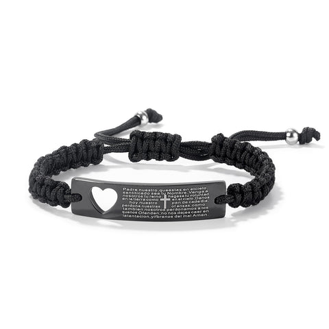 Men's Fashion Heart Bracelet-Mens Bracelet-SunnyHouse Jewelry