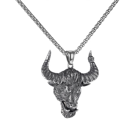 Men's Fashion Goat Hip Hop Pendant Necklace-Mens Pendant Necklace-SunnyHouse Jewelry