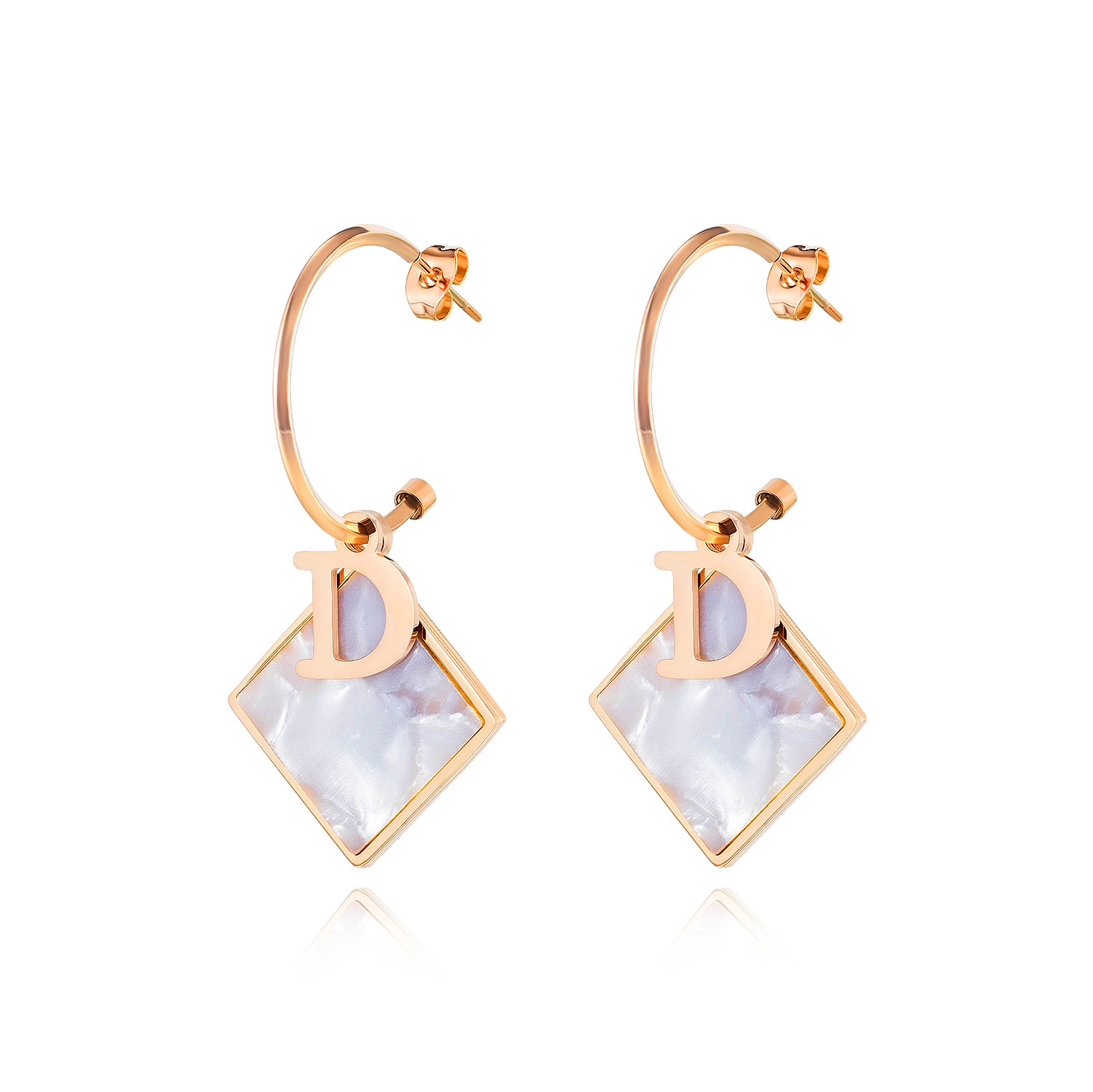 Women's Fashion Diamond Drop Earrings-Womens Earrings-SunnyHouse Jewelry