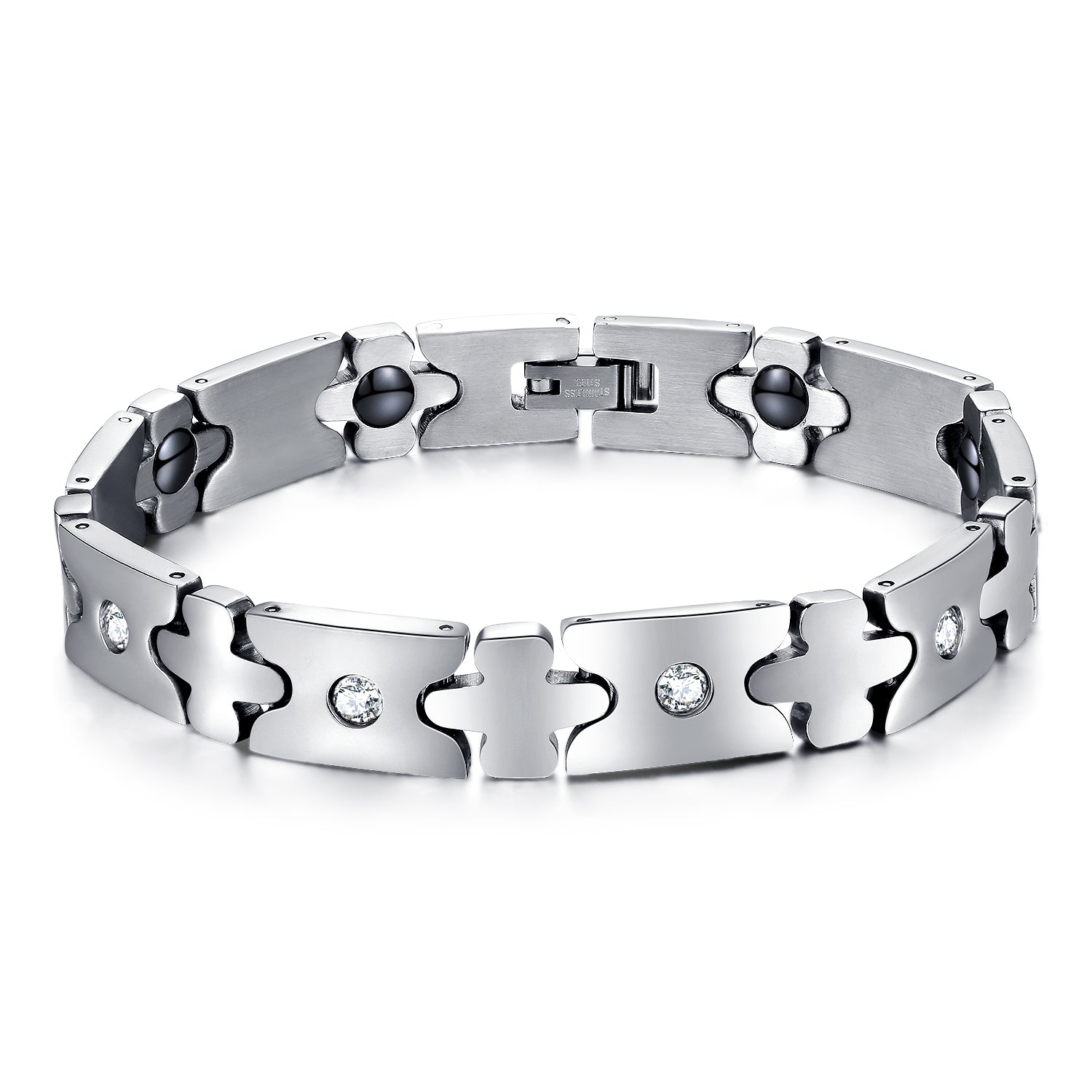 Men's Fashion Cross Magnetic Bracelet-Mens Bracelet-SunnyHouse Jewelry