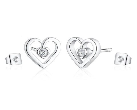 Women's Fashion Blinking Heart Earrings-Womens Earrings-SunnyHouse Jewelry