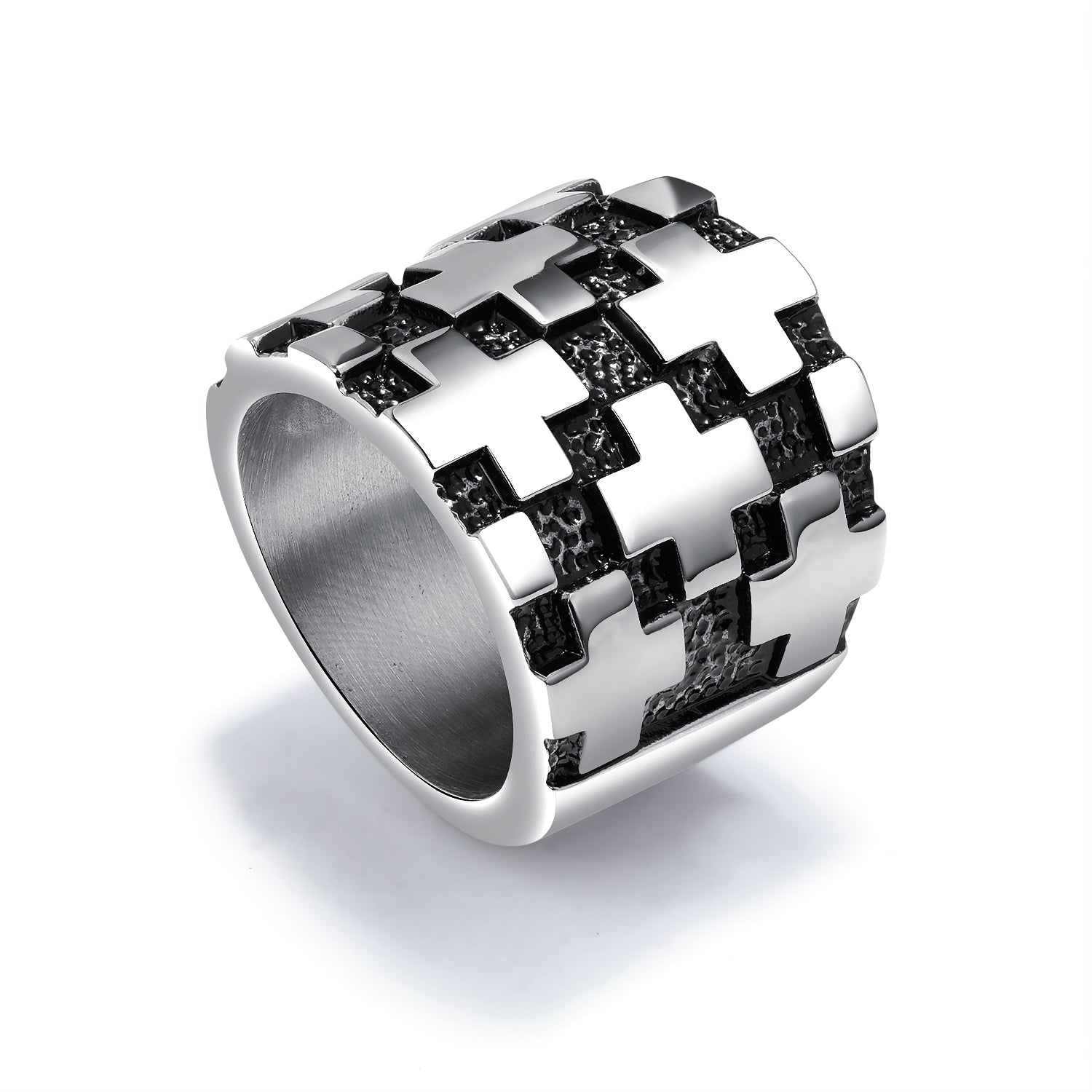 Men's Fashion Cross Ring-Mens Ring-SunnyHouse Jewelry