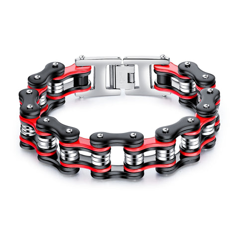 Men's Fashion Big Harley Bike Bracelet-Mens Bracelet-SunnyHouse Jewelry