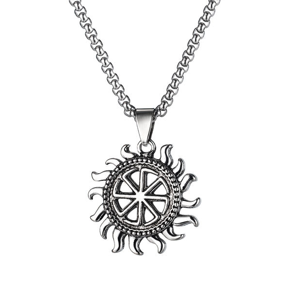 Men's Fashion Hip Hop Slavs Token Pendant Necklace-Mens Pendant Necklace-SunnyHouse Jewelry