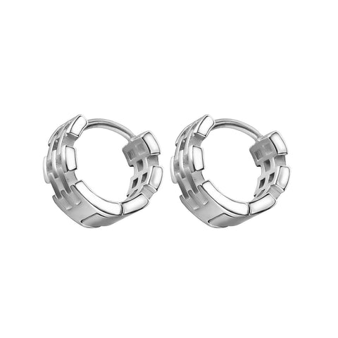 Women's Fashion Hip Hop Hoop Earrings-Womens Earrings-SunnyHouse Jewelry