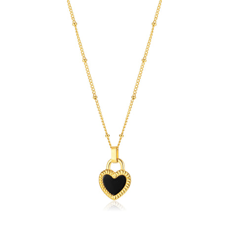 Women's Fashion Cute Heart Pendant Necklace-Womens Pendant Necklace-SunnyHouse Jewelry