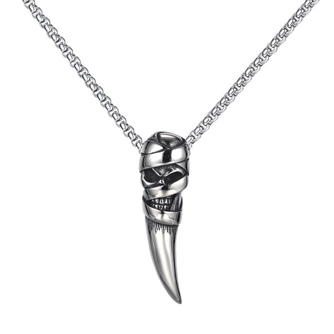 Men's Fashion Skull Teeth Pendant Necklace-Mens Pendant Necklace-SunnyHouse Jewelry