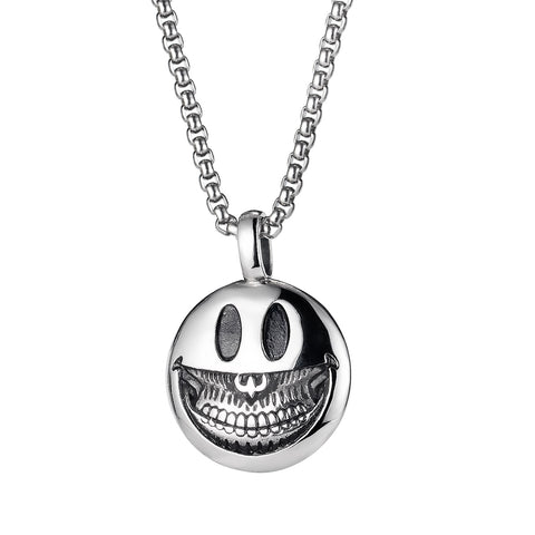 Men's Fashion Laugh Hip Hop Pendant Necklace-Mens Pendant Necklace-SunnyHouse Jewelry