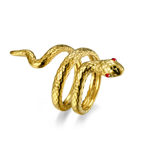 Men's Fashion Hip Hop Snake Ring-Mens Ring-SunnyHouse Jewelry