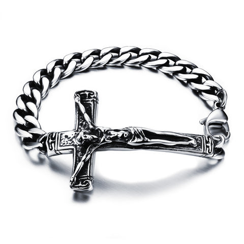 Men's Fashion Jesus Bracelet-Mens Bracelet-SunnyHouse Jewelry