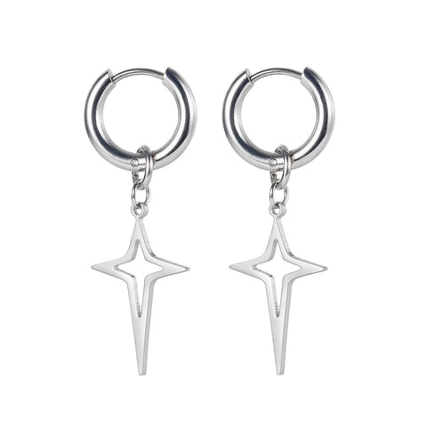 Women's Fashion Star Drop Earrings-Womens Earrings-SunnyHouse Jewelry