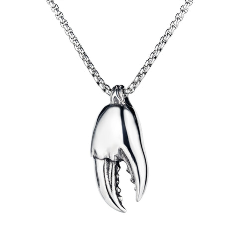 Men's Fashion Crab claw Pendant Necklace-Mens Pendant Necklace-SunnyHouse Jewelry