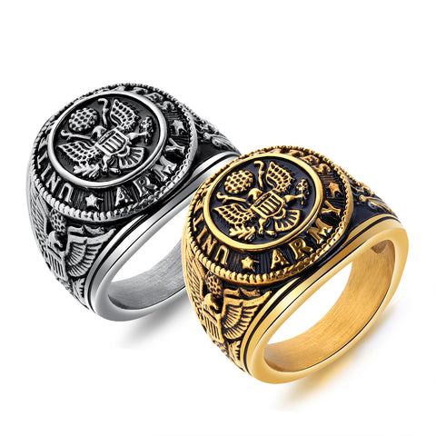 Men's Fashion Eagle Ring-Mens Ring-SunnyHouse Jewelry