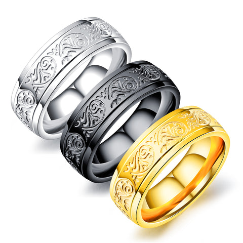 Men's Fashion Florentine Ring-Mens Ring-SunnyHouse Jewelry