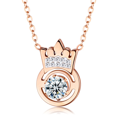 Women's Fashion Queen Pendant Necklace-Womens Pendant Necklace-SunnyHouse Jewelry