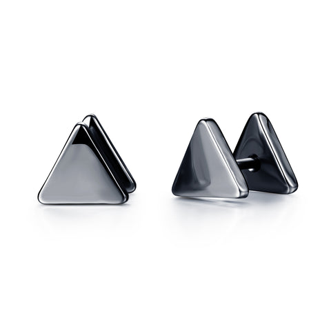 Women's Fashion Triangle Stud Earrings-Womens Earrings-SunnyHouse Jewelry