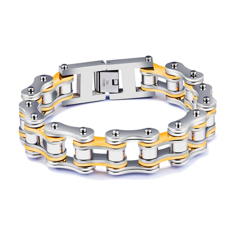 Men's Fashion Big Harley Bike Bracelet-Mens Bracelet-SunnyHouse Jewelry