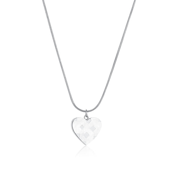 Women's Fashion Blinking Heart Pendant Necklace-Womens Pendant Necklace-SunnyHouse Jewelry