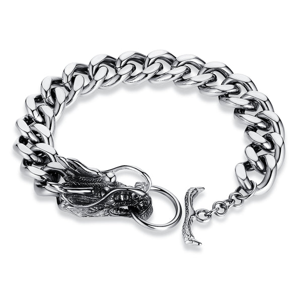 Men's Fashion Dragon Bracelet-Mens Bracelet-SunnyHouse Jewelry