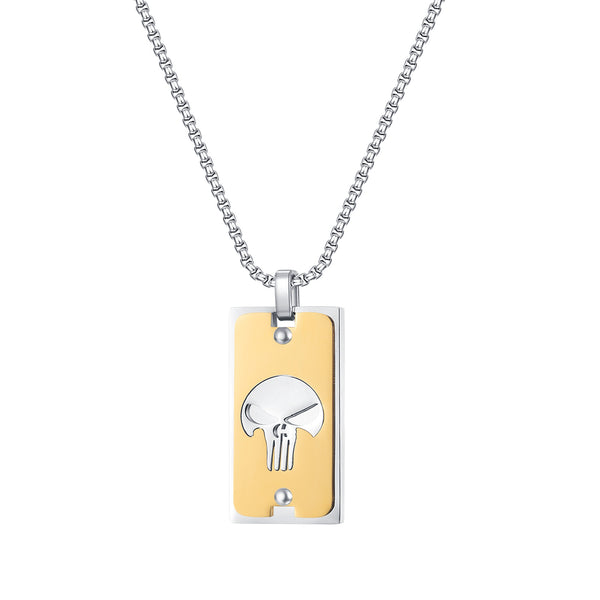 Men's Fashion Hip Hop ET Pendant Necklace-Mens Pendant Necklace-SunnyHouse Jewelry