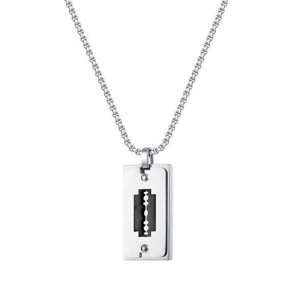 Men's Fashion Blade Pendant Necklace-Mens Pendant Necklace-SunnyHouse Jewelry