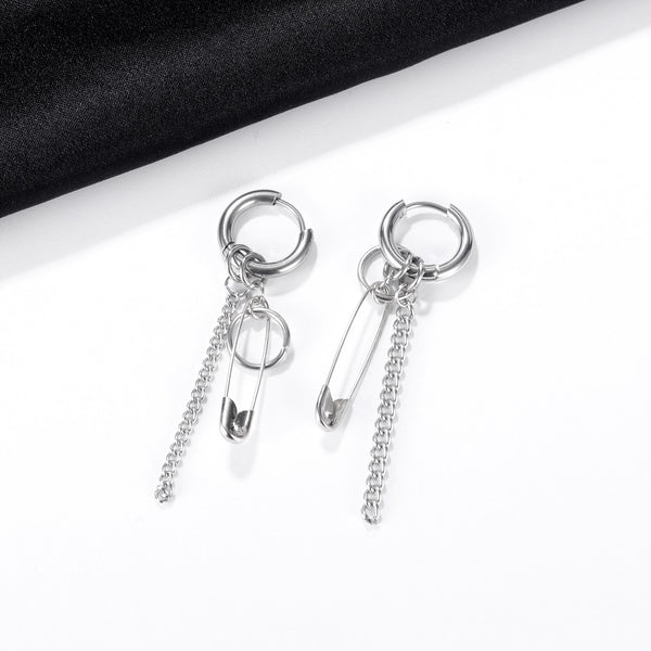 Women's Fashion Pin Drop Earrings-Womens Earrings-SunnyHouse Jewelry