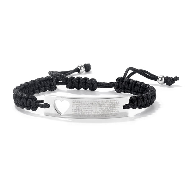 Men's Fashion Heart Bracelet-Mens Bracelet-SunnyHouse Jewelry