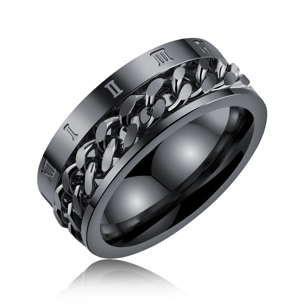 Men's Fashion Harley Bike Chain Ring-Mens Ring-SunnyHouse Jewelry