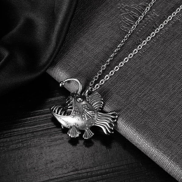 Men's Fashion Hip Hop Piranha Pendant Necklace-Mens Pendant Necklace-SunnyHouse Jewelry