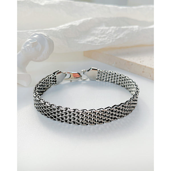 Men's Fashion Simple Link Bracelet-Mens Bracelet-SunnyHouse Jewelry