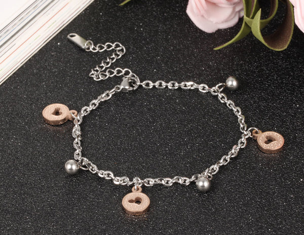 Women's Fashion Heart Bracelet-Womens Bracelet-SunnyHouse Jewelry