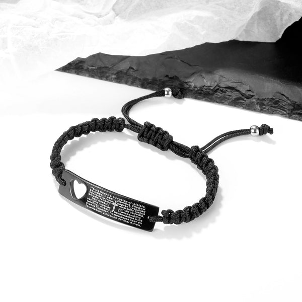 Men's Fashion Heart Bracelet-Mens Bracelet-SunnyHouse Jewelry