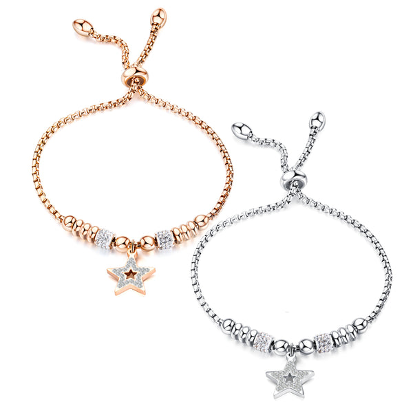 Women's Fashion Blinking Star Bracelet-Womens Bracelet-SunnyHouse Jewelry