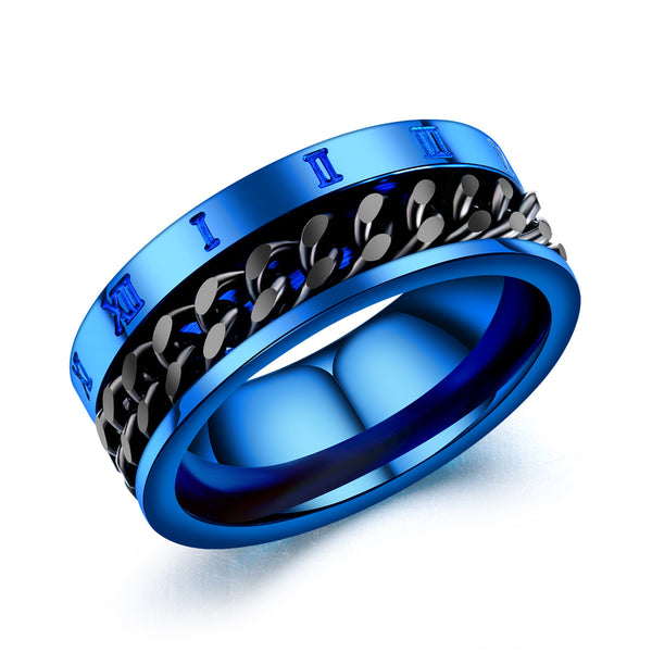 Men's Fashion Harley Bike Chain Ring-Mens Ring-SunnyHouse Jewelry