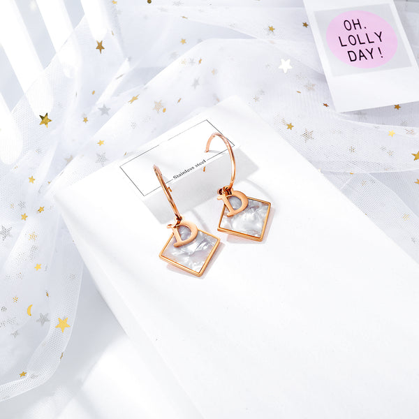 Women's Fashion Diamond Drop Earrings-Womens Earrings-SunnyHouse Jewelry