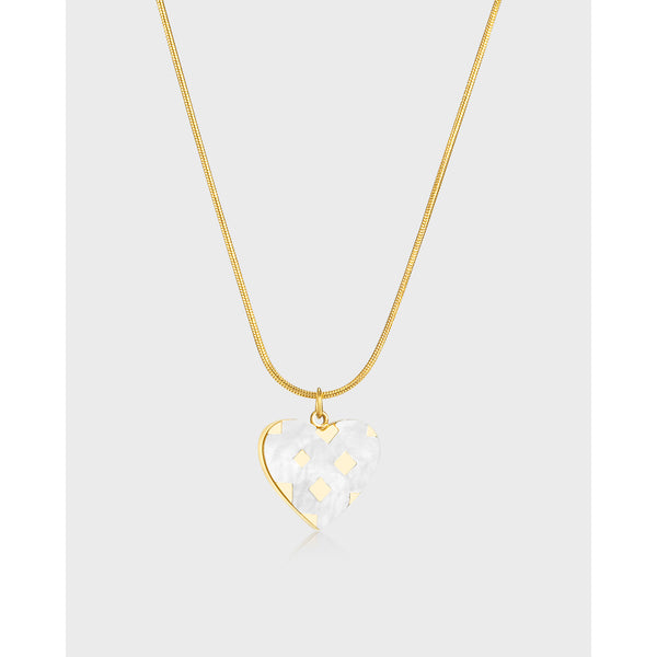 Women's Fashion Blinking Heart Pendant Necklace-Womens Pendant Necklace-SunnyHouse Jewelry