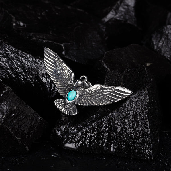 Men's Fashion Hip Hop Eagle Pendant Necklace-Mens Pendant Necklace-SunnyHouse Jewelry