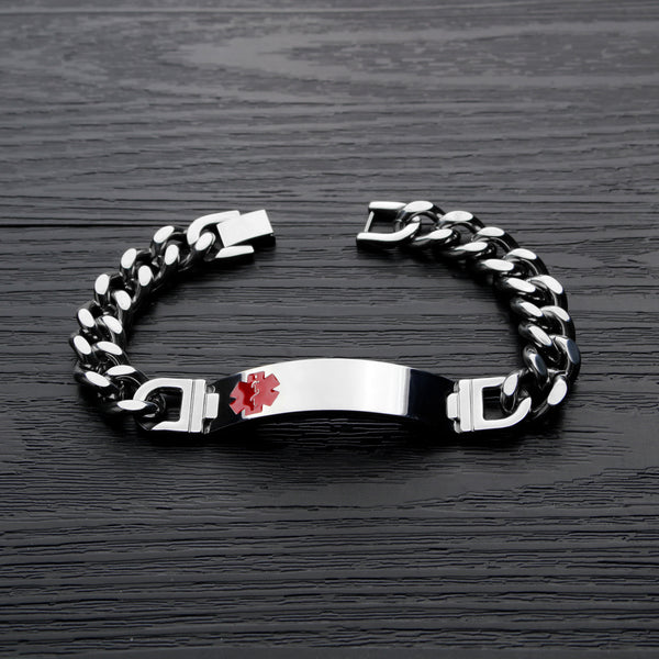 Men's Fashion Blood Thinner Bracelet-Mens Bracelet-SunnyHouse Jewelry