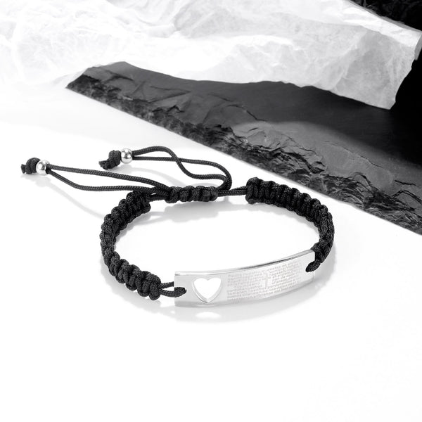 Men's Fashion Heart Bracelet-Mens Bracelet-SunnyHouse Jewelry