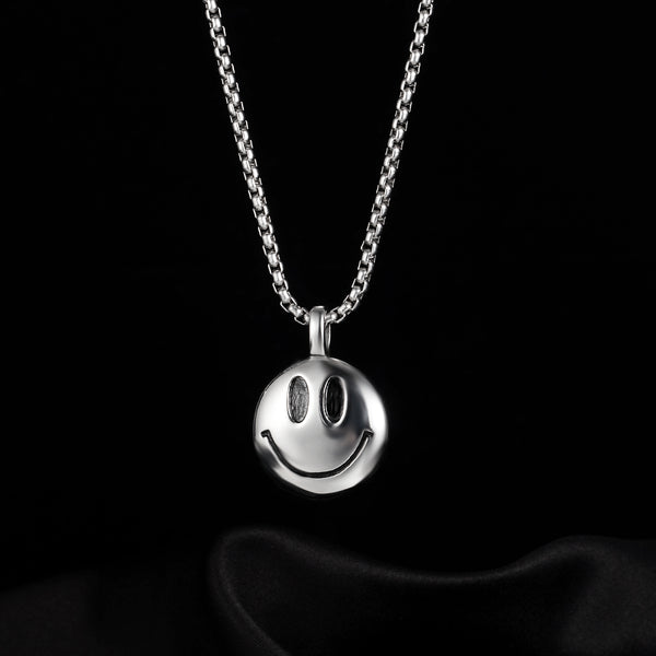 Men's Fashion Smile Hip Hop Pendant Necklace-Mens Pendant Necklace-SunnyHouse Jewelry