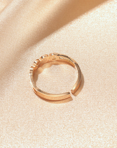 Women's Fashion Rose Gold Love Ring-Womens Ring-SunnyHouse Jewelry