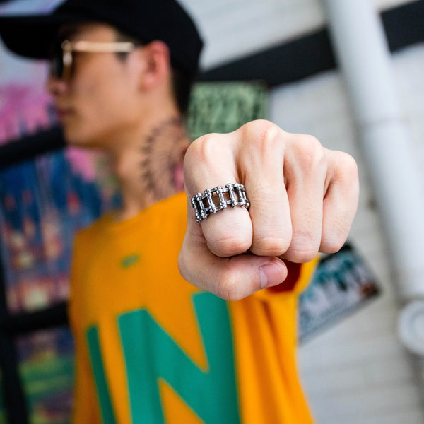 Men's Fashion Harley Bike Ring-Mens Ring-SunnyHouse Jewelry