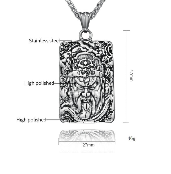 Men's Fashion General Pendant Necklace-Mens Pendant Necklace-SunnyHouse Jewelry