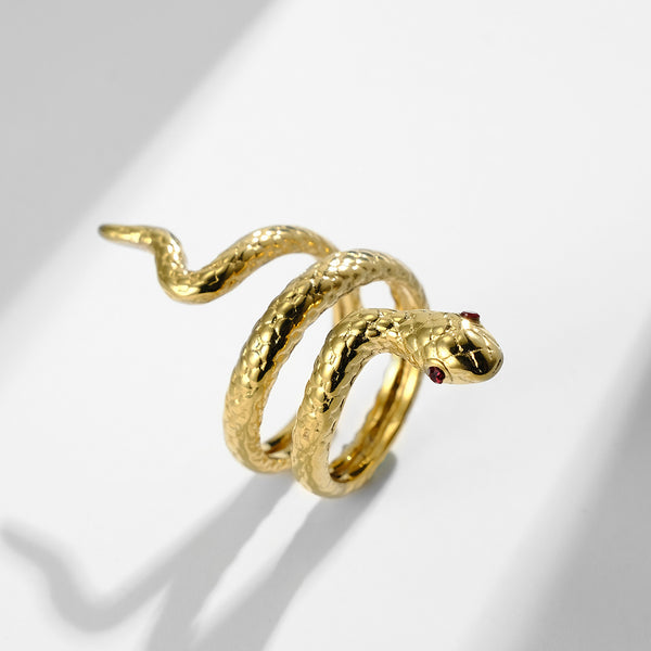 Men's Fashion Hip Hop Snake Ring-Mens Ring-SunnyHouse Jewelry