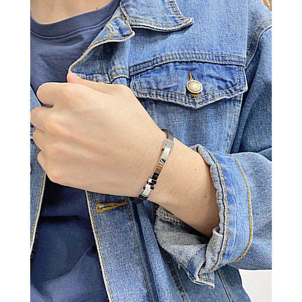 Men's Fashion Simple Leather Bracelet-Mens Bracelet-SunnyHouse Jewelry