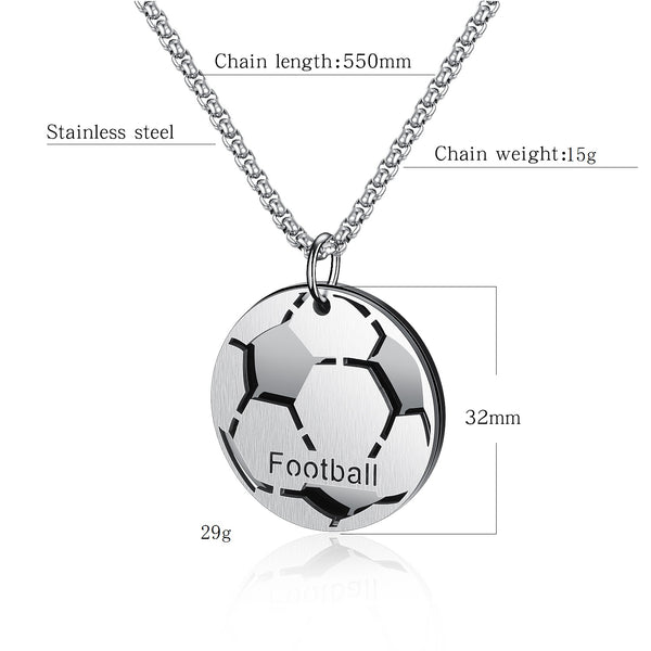 Men's Fashion FIFA Pendant Necklace-Mens Pendant Necklace-SunnyHouse Jewelry