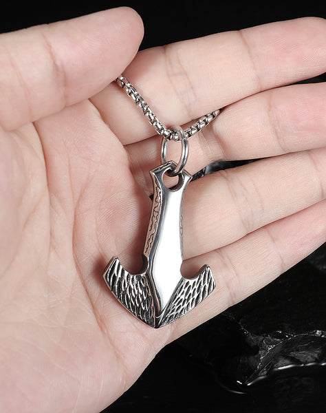 Men's Fashion Hip Hop Spear Pendant Necklace-Mens Pendant Necklace-SunnyHouse Jewelry